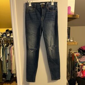 SP Black Label size 30 skinny jeans with ripped knees